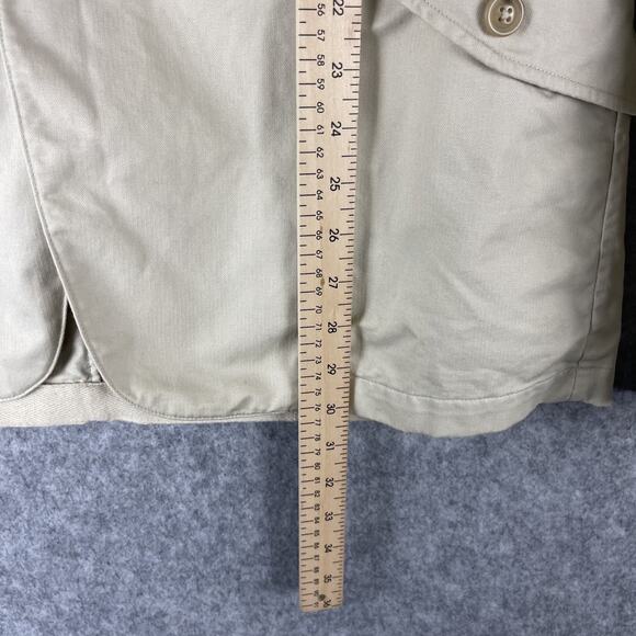 Joseph Abboud Utility Blazer Jacket Mens XL Khaki Unstructured Cotton Adjustable - Picture 12 of 16